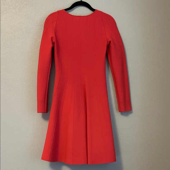 Giorgio Armani Red Long Sleeve Dress - Picture 2 of 4